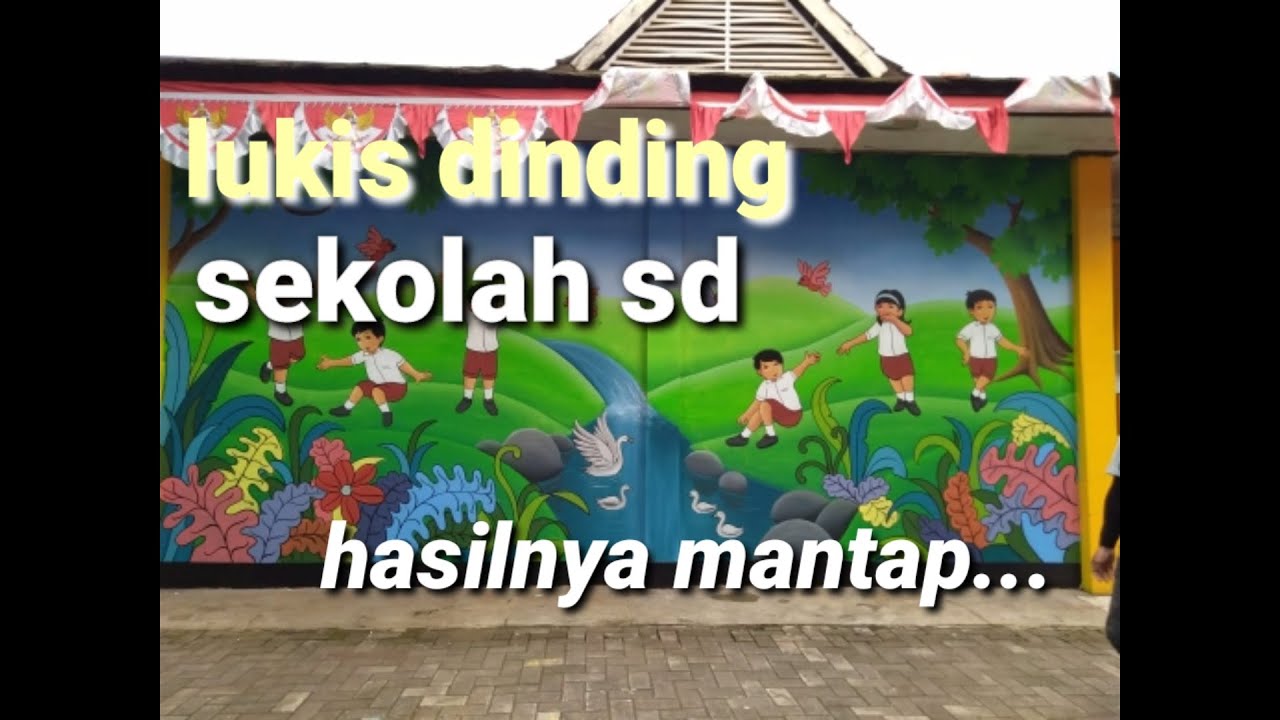 Detail Lukisan Dinding Sekolah Nomer 33