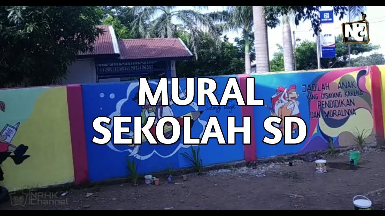 Detail Lukisan Dinding Sekolah Nomer 36