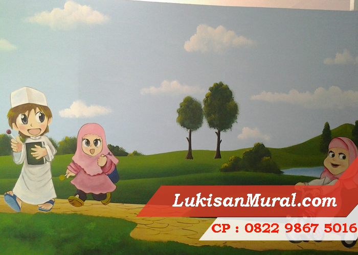 Detail Lukisan Dinding Tk Islam Nomer 15