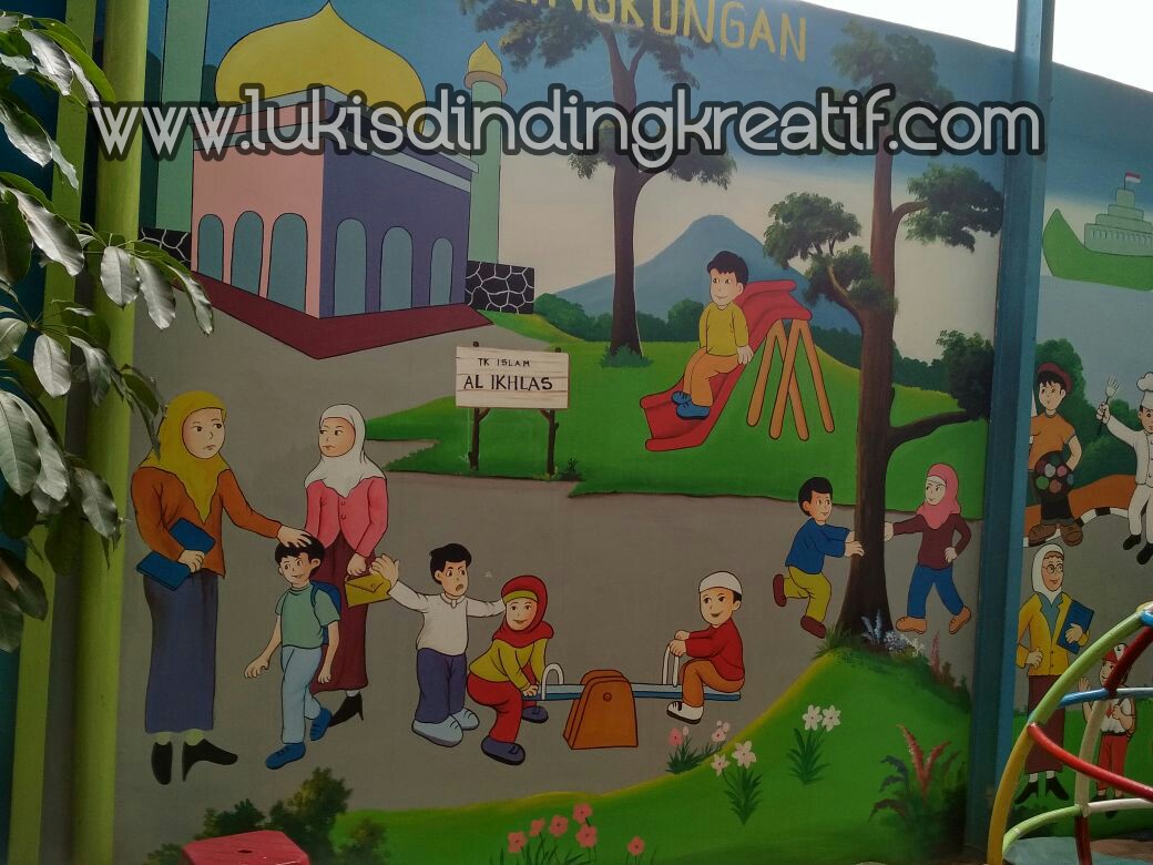 Detail Lukisan Dinding Tk Islam Nomer 33