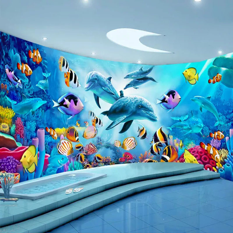 Detail Lukisan Dinding Tk Tema Laut Nomer 18