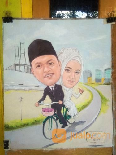 Detail Lukisan Foto Karikatur Nomer 41