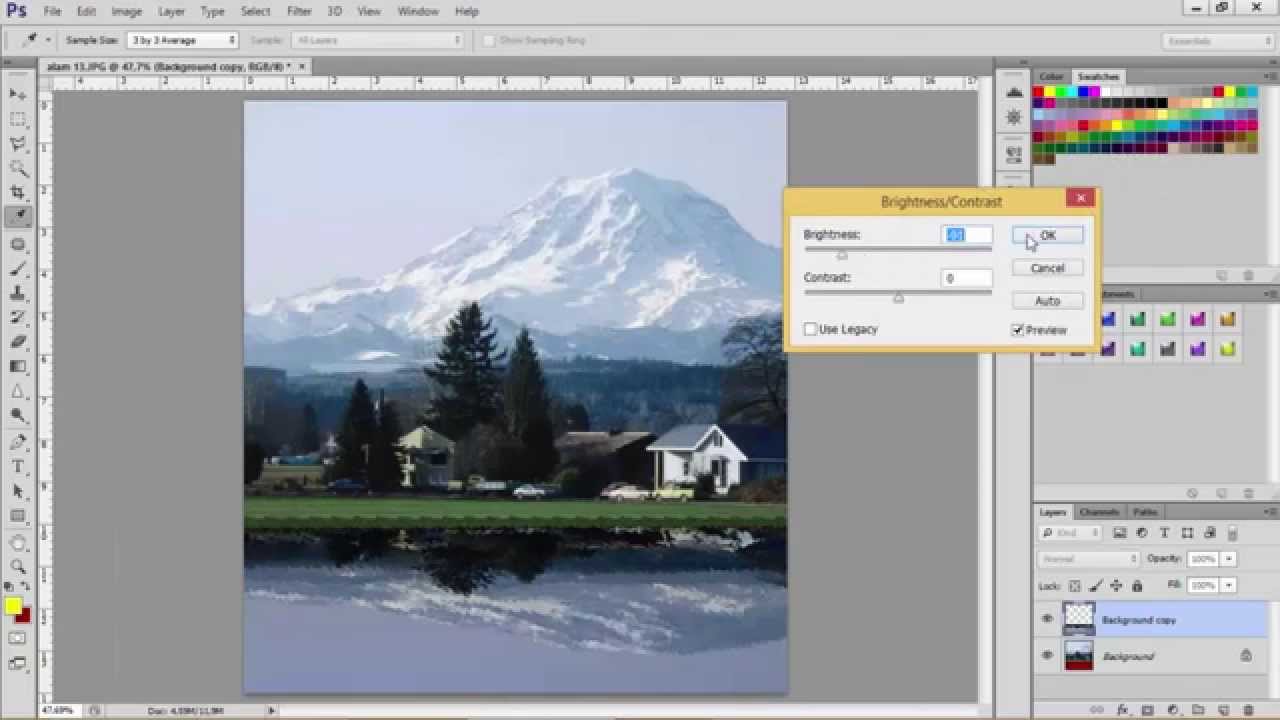 Detail Pemandangan Photoshop Nomer 31