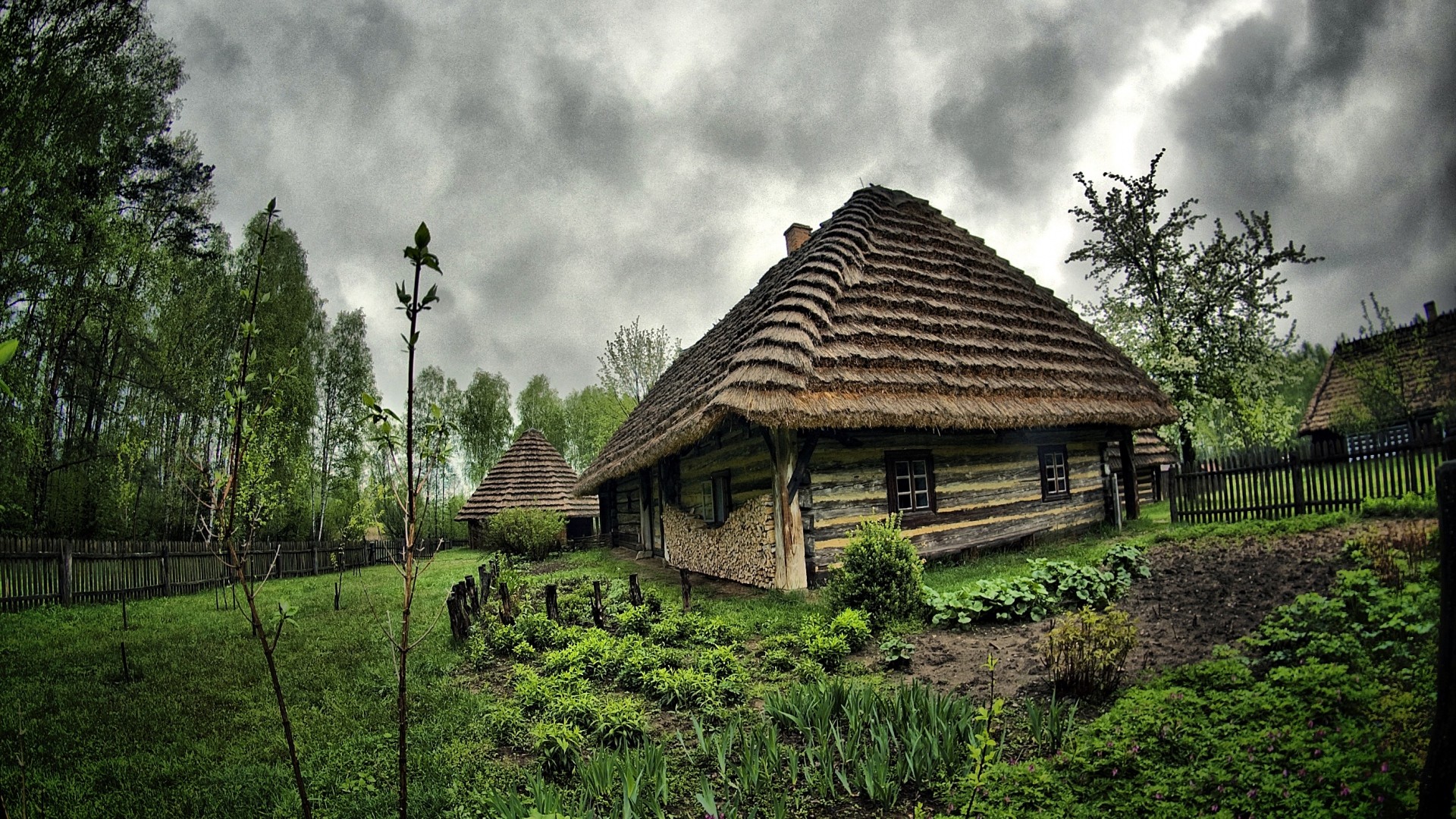 Detail Pemandangan Rumah Di Desa Nomer 38