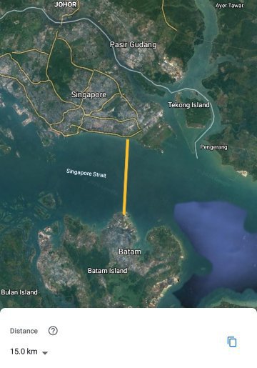 Detail Pemandangan Singapura Dari Batam Nomer 15