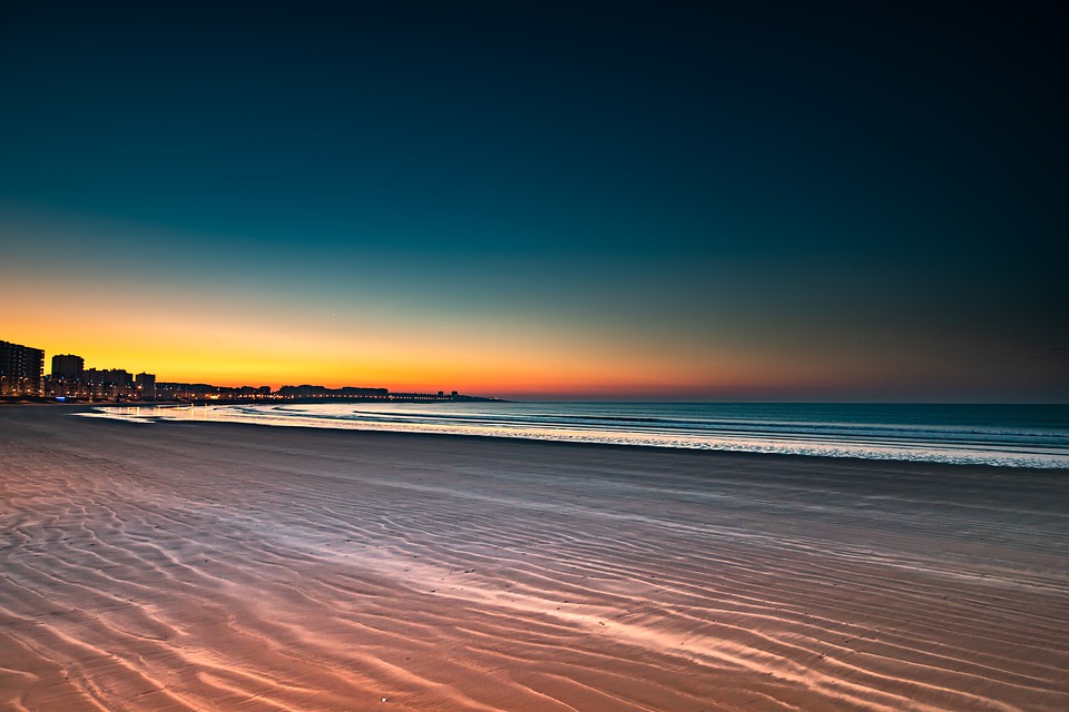 Detail Pemandangan Sunset Di Pantai Nomer 45