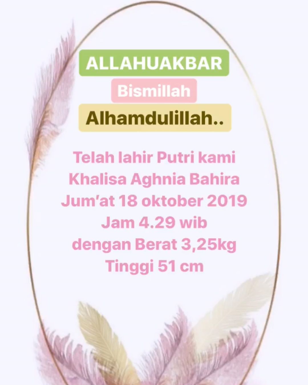 Detail Pemberitahuan Kelahiran Anak Nomer 6