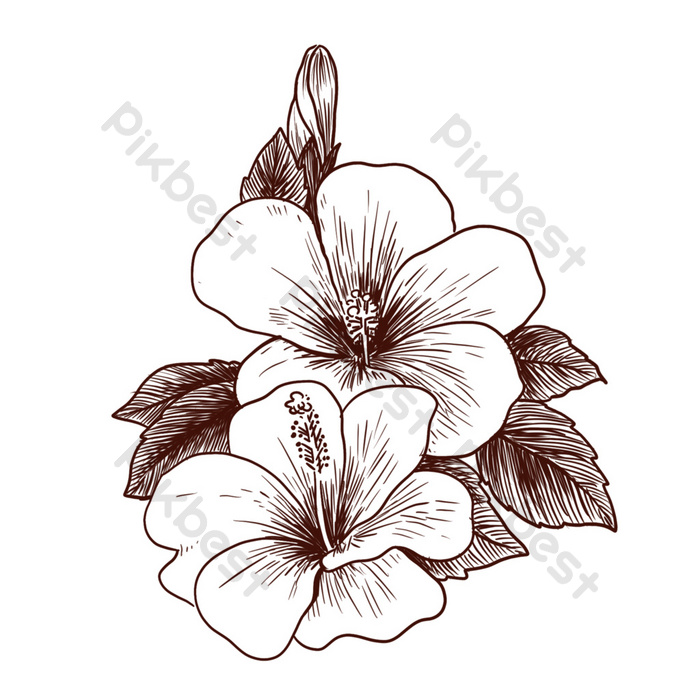 Detail Lukisan Gambar Bunga Raya Nomer 11