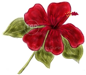 Detail Lukisan Gambar Bunga Raya Nomer 33