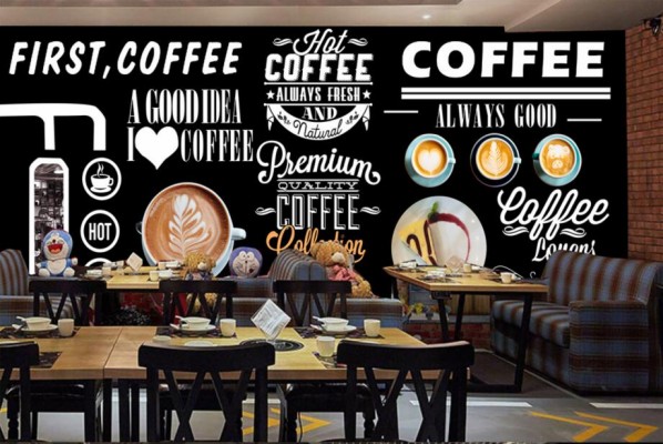Detail Lukisan Gambar Di Dinding Cafe Nomer 43