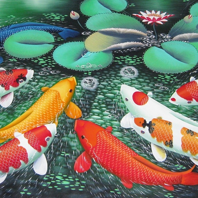 Detail Lukisan Gambar Ikan Nomer 25
