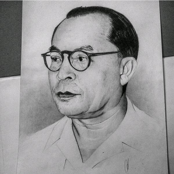 Detail Lukisan Gambar Mohammad Hatta Nomer 2