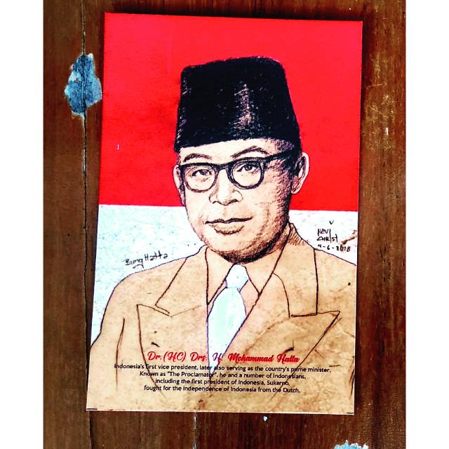 Detail Lukisan Gambar Mohammad Hatta Nomer 22