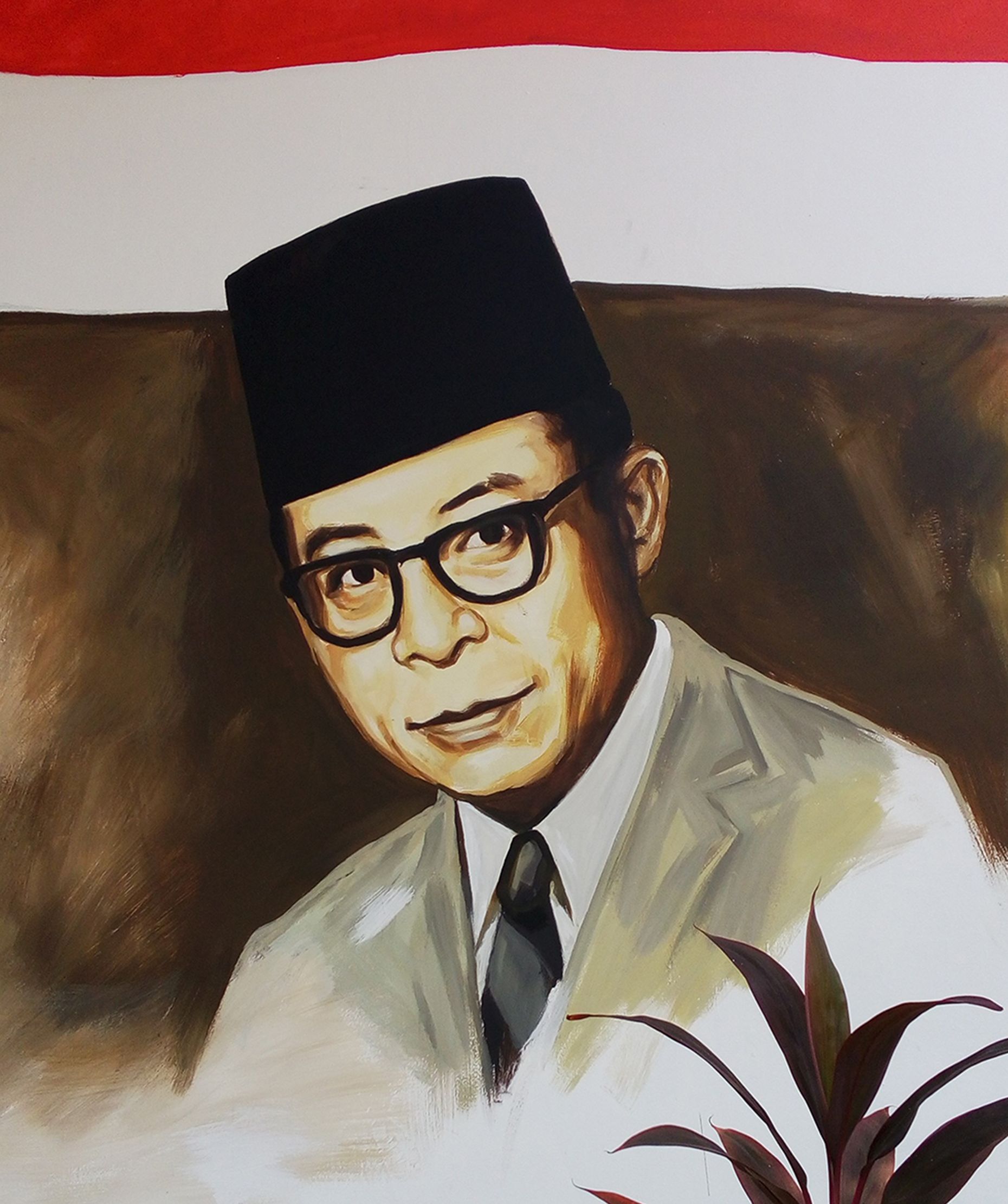 Detail Lukisan Gambar Mohammad Hatta Nomer 5