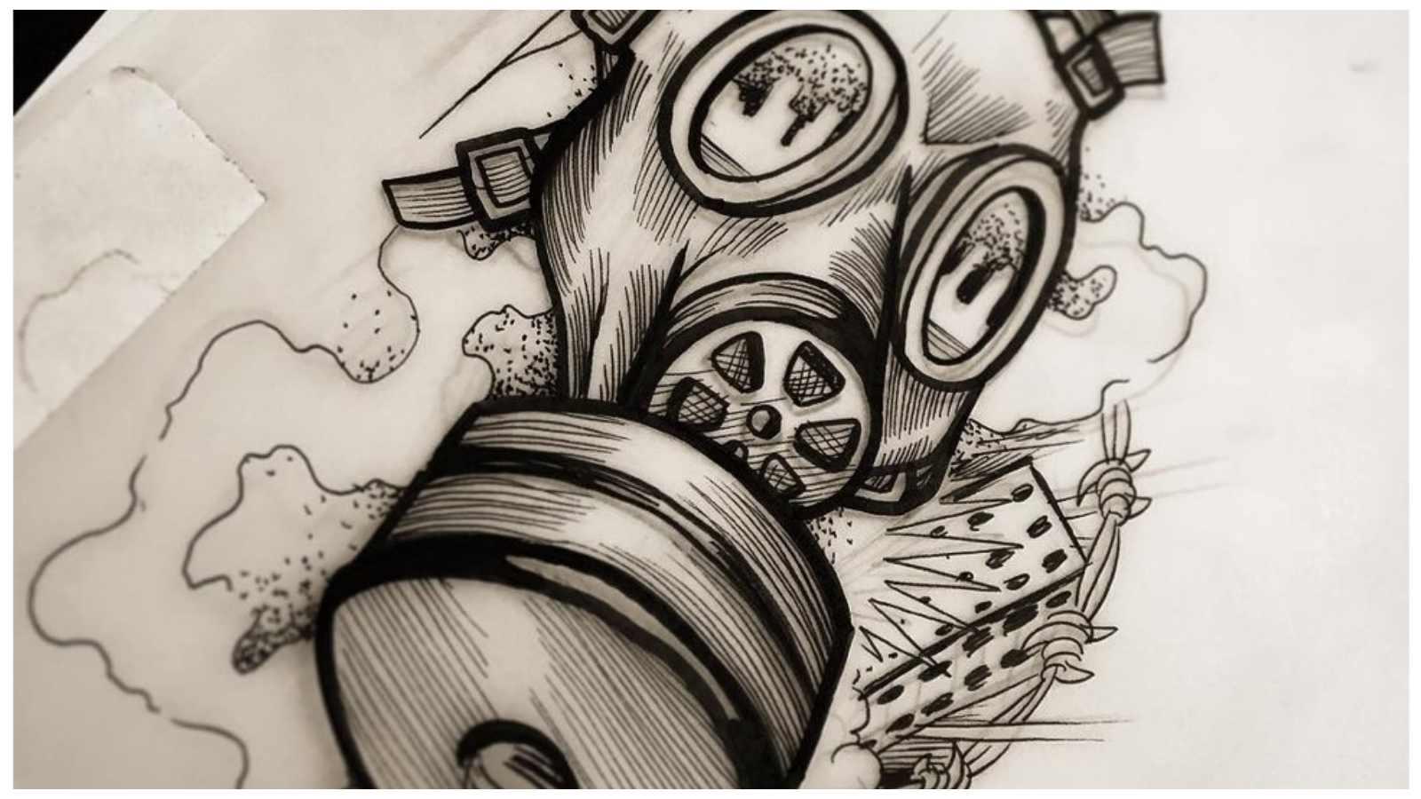 Detail Lukisan Grafiti Pensil Nomer 24