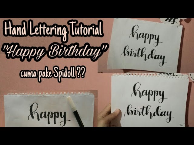 Detail Lukisan Happy Birthday Nomer 16