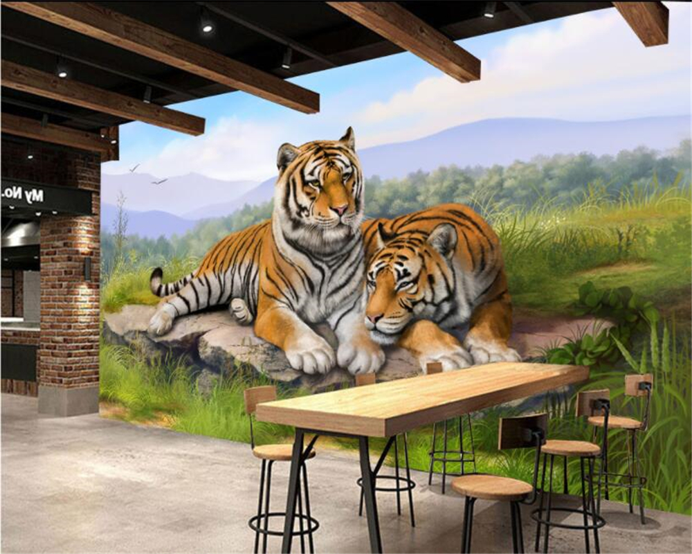 Detail Lukisan Harimau 3d Nomer 36