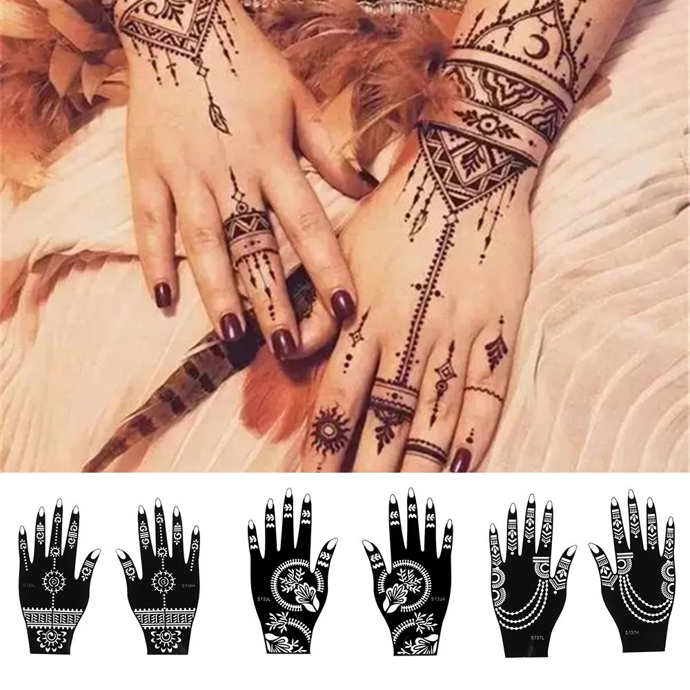 Detail Lukisan Henna Tangan Nomer 44