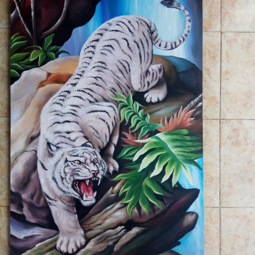 Detail Lukisan Hewan Gambar Harimau Nomer 19