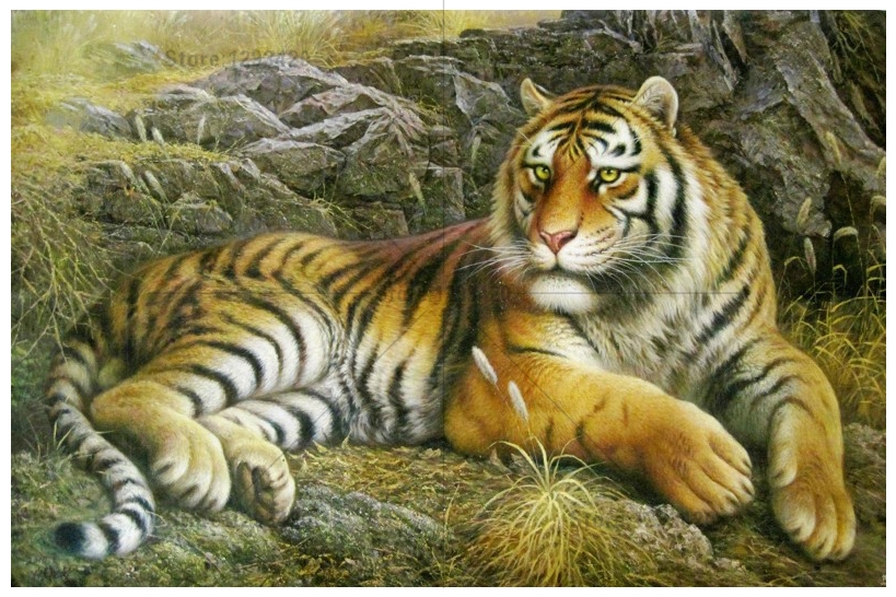 Detail Lukisan Hewan Gambar Harimau Nomer 4