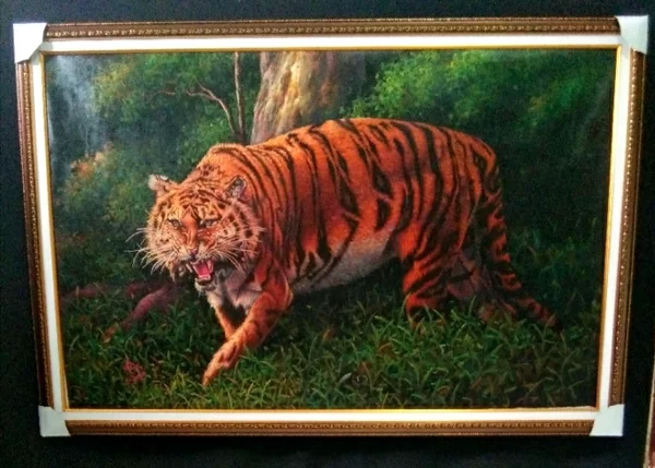 Detail Lukisan Hewan Gambar Harimau Nomer 30