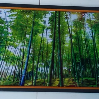 Detail Lukisan Hutan Bambu Nomer 7