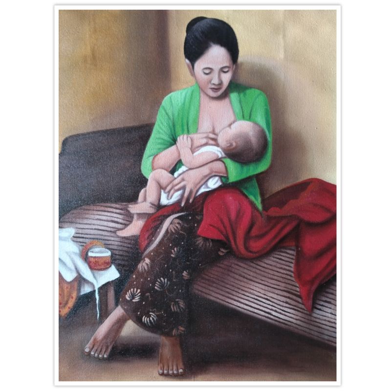 Detail Lukisan Ibu Dan Anak Nomer 11