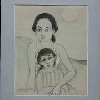 Detail Lukisan Ibu Dan Anak Nomer 34