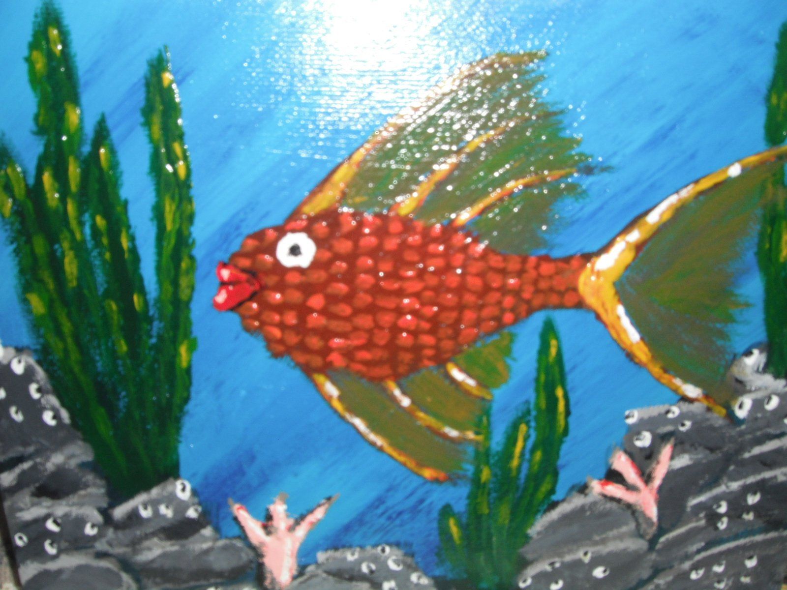 Detail Lukisan Ikan Dalam Akuarium Nomer 42