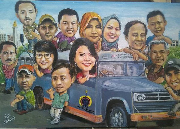 Detail Lukisan Karikatur Wajah Nomer 27