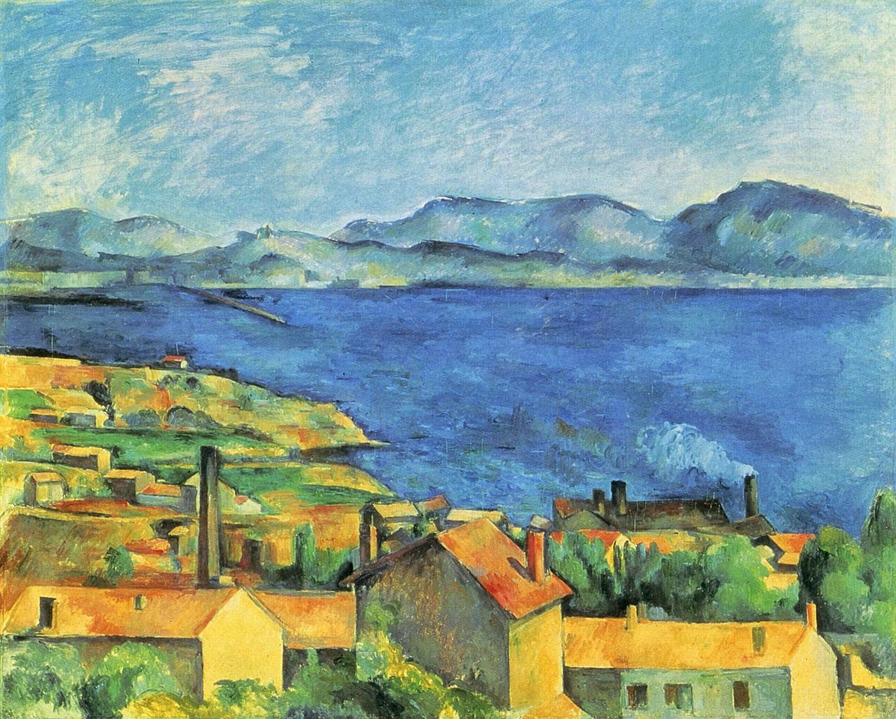 Detail Lukisan Karya Paul Cezanne Nomer 3