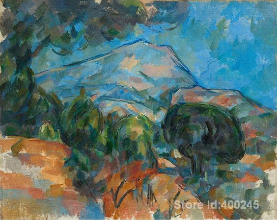 Detail Lukisan Karya Paul Cezanne Nomer 44
