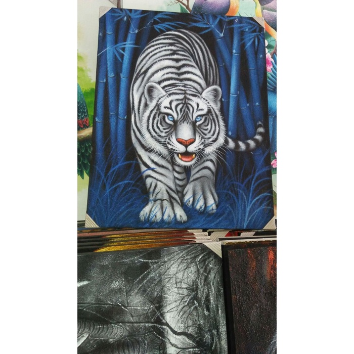 Detail Lukisan Kepala Harimau Nomer 40