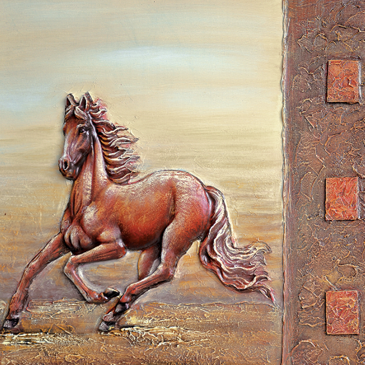 Detail Lukisan Kuda 3d Nomer 16