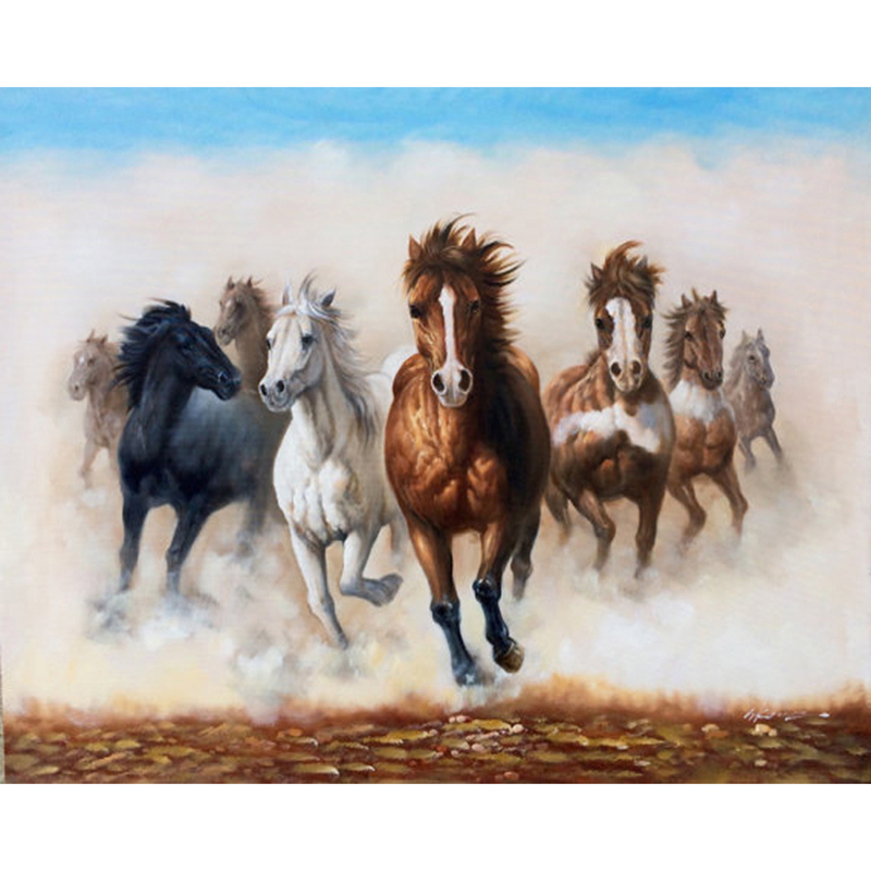 Detail Lukisan Kuda 3d Nomer 21