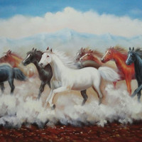 Detail Lukisan Kuda Termahal Nomer 13