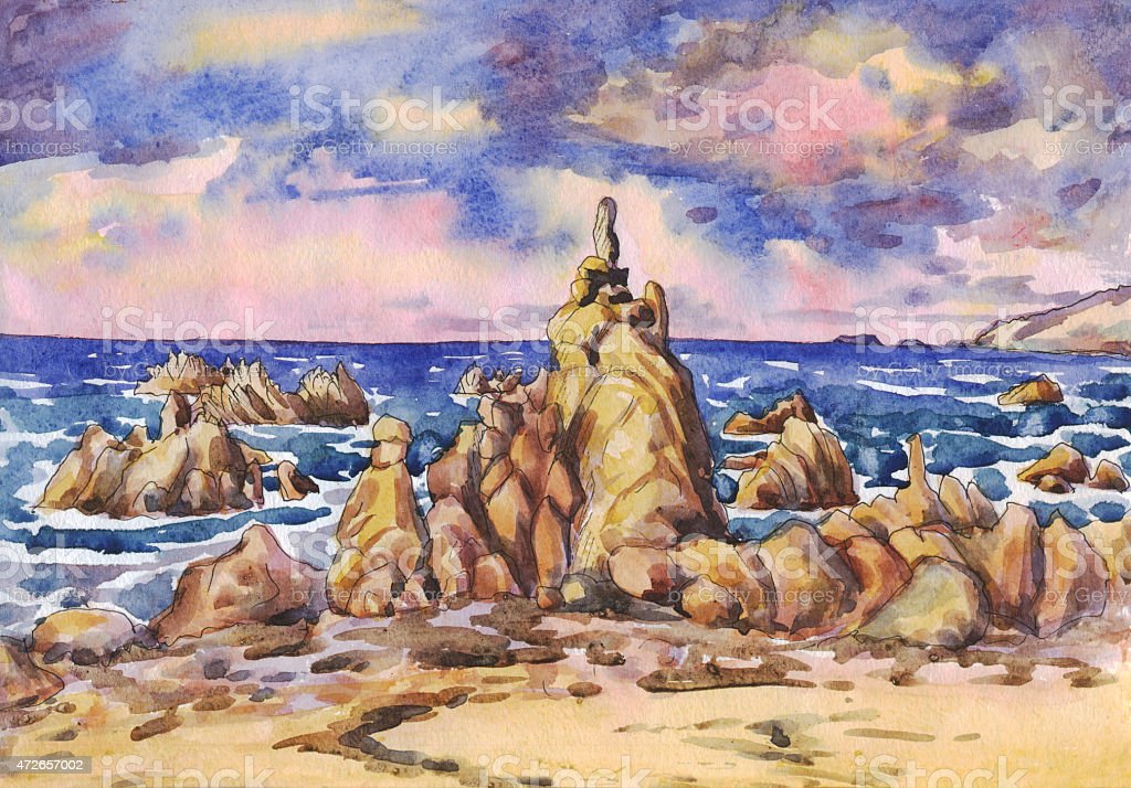 Detail Lukisan Laut Dan Pantai Nomer 34