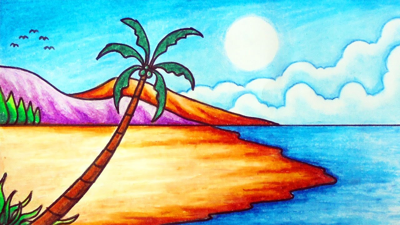 Detail Lukisan Laut Dan Pantai Nomer 47