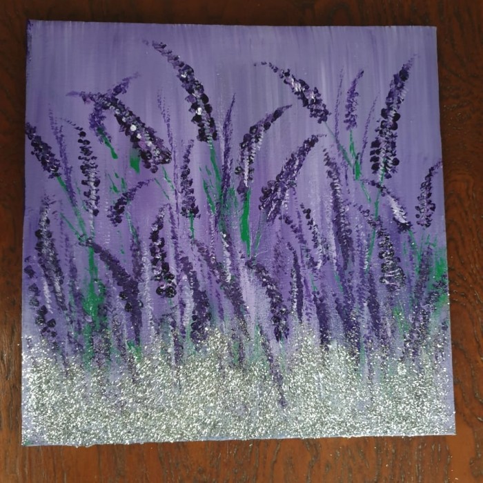 Detail Lukisan Lavender Nomer 2