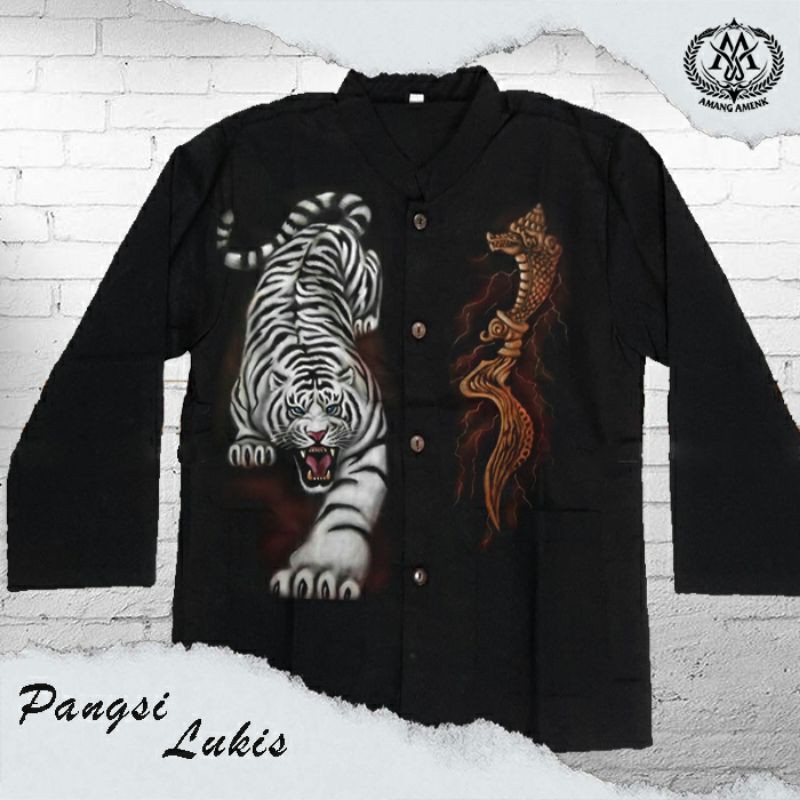 Detail Lukisan Macan Putih Nomer 35
