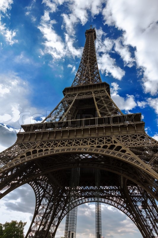 Detail Lukisan Menara Eiffel Paris Nomer 9