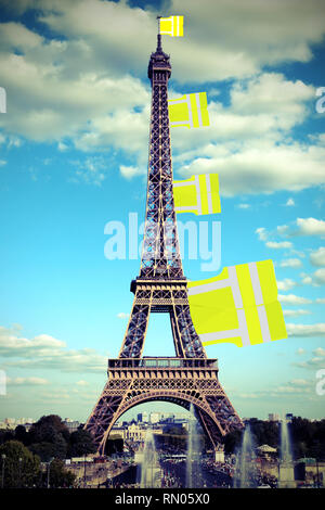Detail Lukisan Menara Eiffel Paris Nomer 11