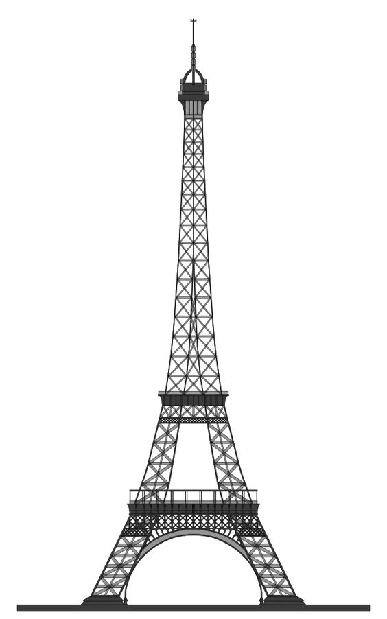Detail Lukisan Menara Eiffel Paris Nomer 2