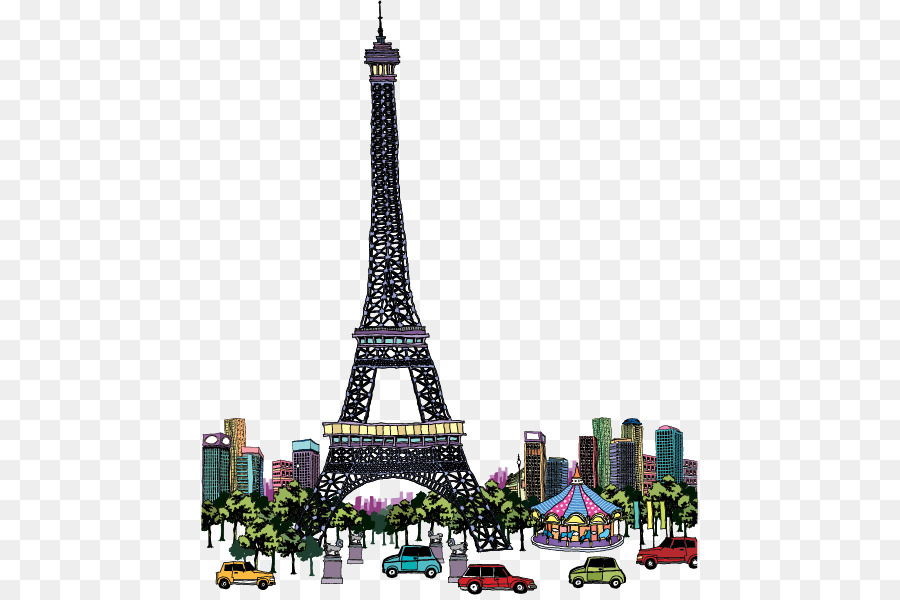 Detail Lukisan Menara Eiffel Paris Nomer 24