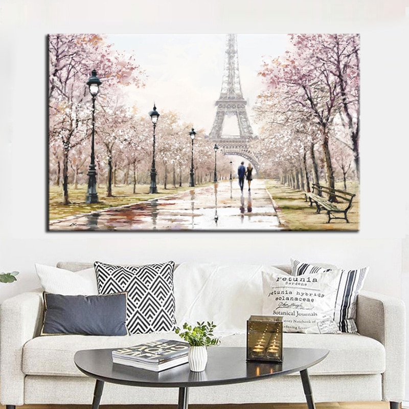 Detail Lukisan Menara Eiffel Paris Nomer 47