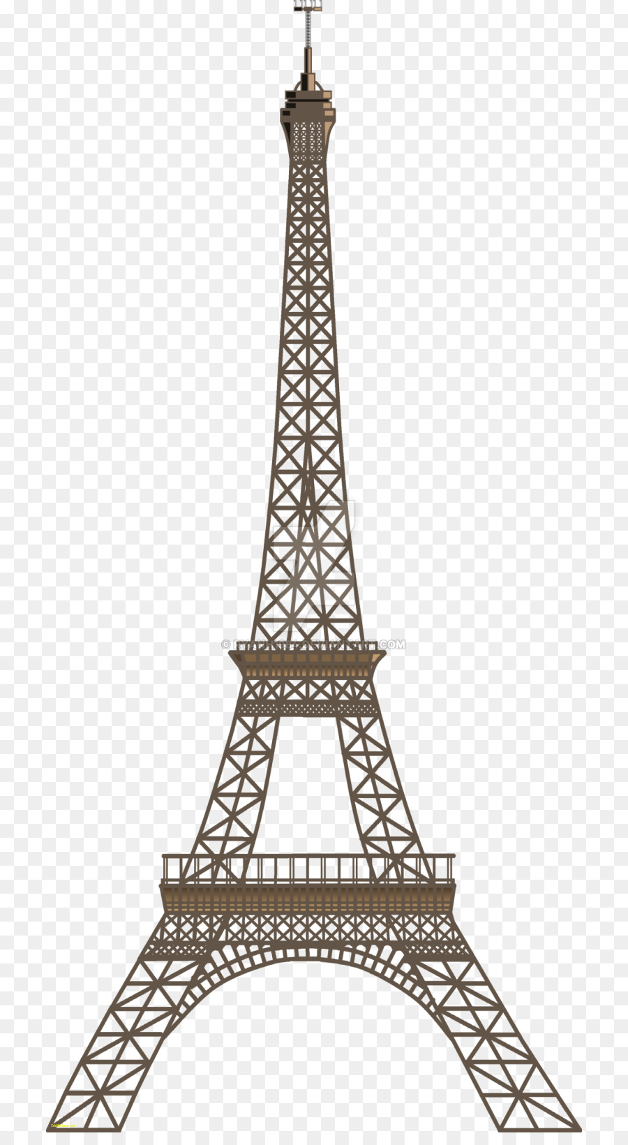Detail Lukisan Menara Eiffel Paris Nomer 7