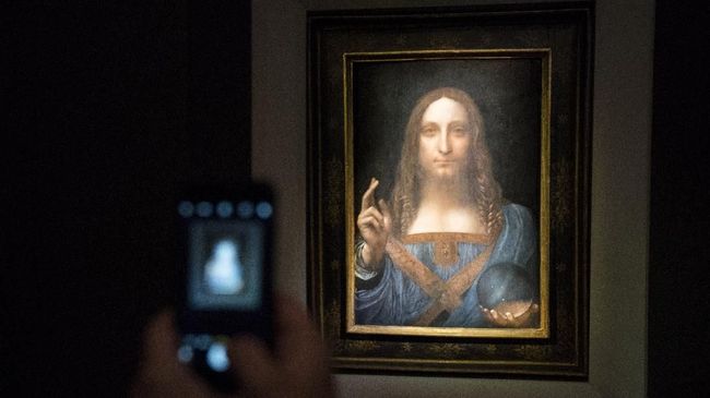 Detail Lukisan Monalisa Karya Leonardo Da Vinci Nomer 26