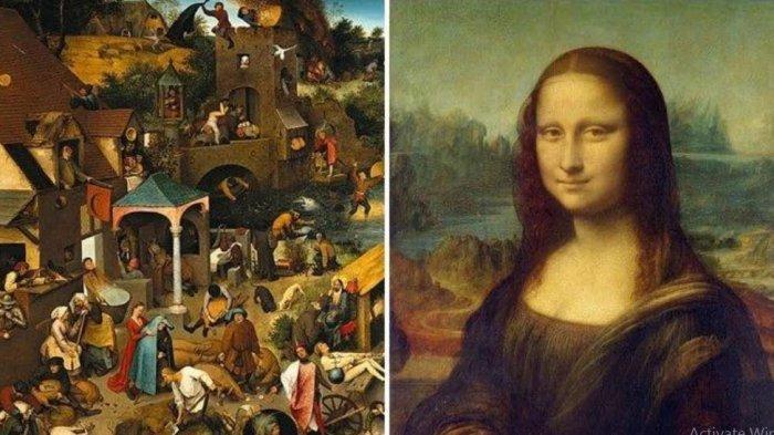 Detail Lukisan Monalisa Karya Leonardo Da Vinci Nomer 27