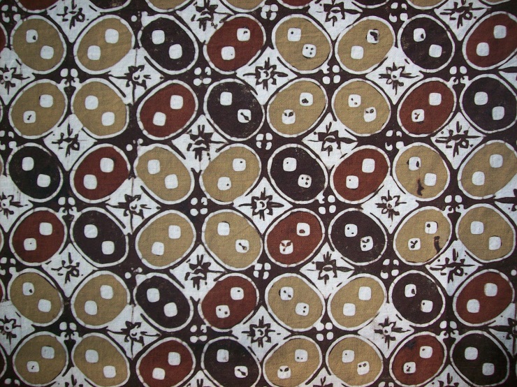 Detail Lukisan Motif Batik Nomer 29