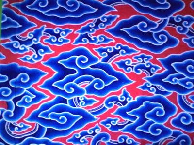 Detail Lukisan Motif Batik Nomer 32